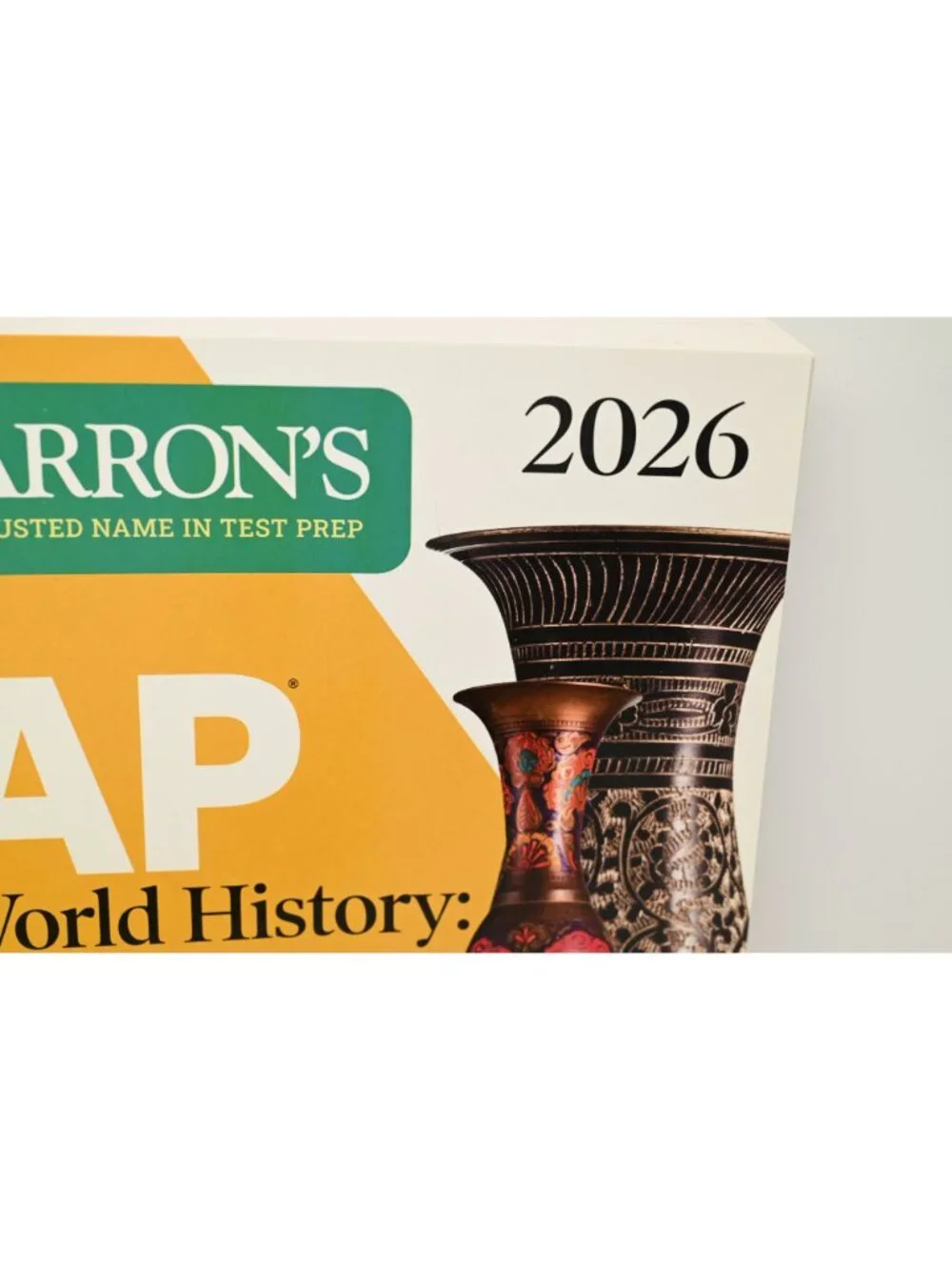 Barron's AP World History Modern 2026 Premium Test Prep Study Guide Book Review